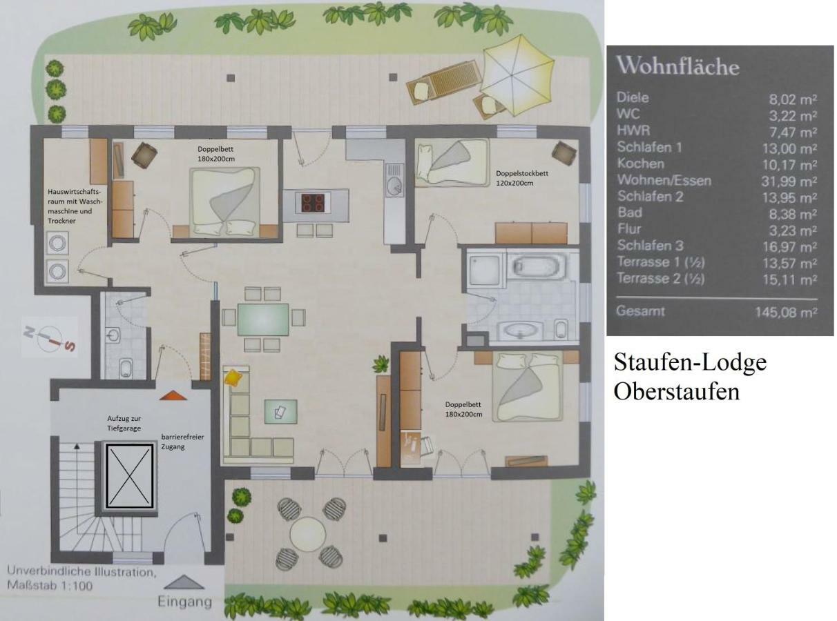 Fewo "Staufen Lodge" Oberstaufen Luaran gambar